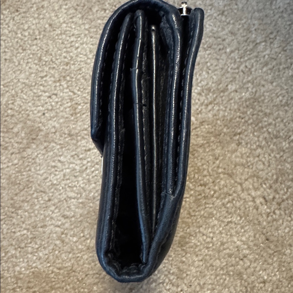 Coach Alexandra Black Leather Slim Envelope Wallet, GUC - Picture 8 of 9